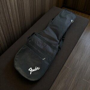 FENDER Black Soft Travel Guitar Zip Around Storage Case Bag